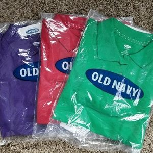 NEW Girls Long Sleeve collared shirts